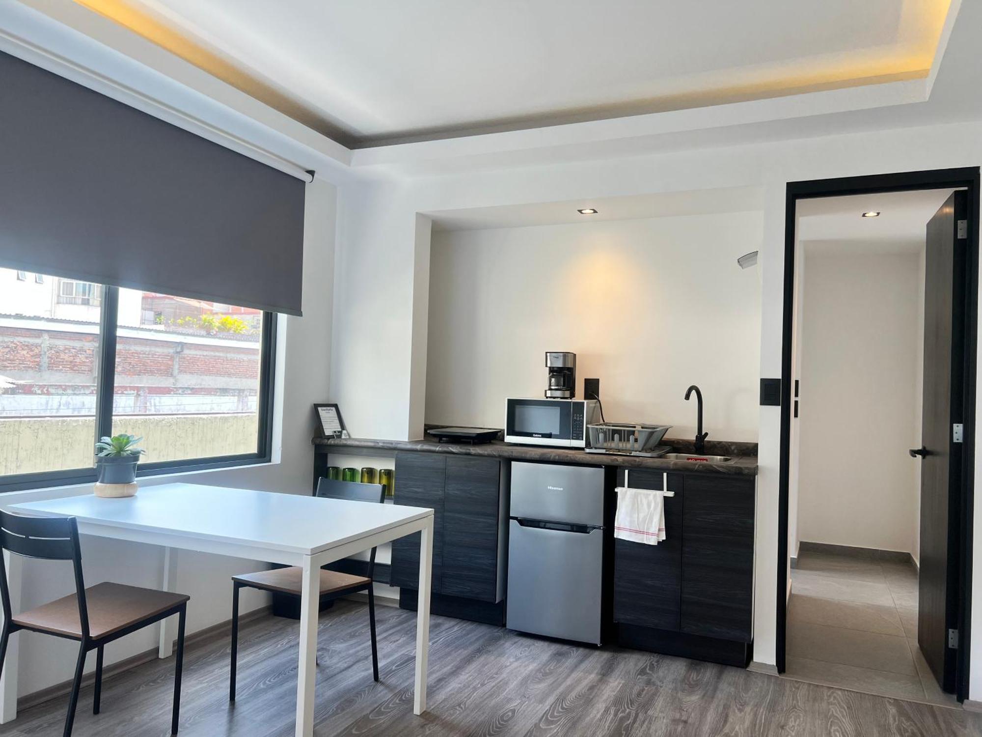Sanrafa Home Office Suites Mexico City Exteriör bild