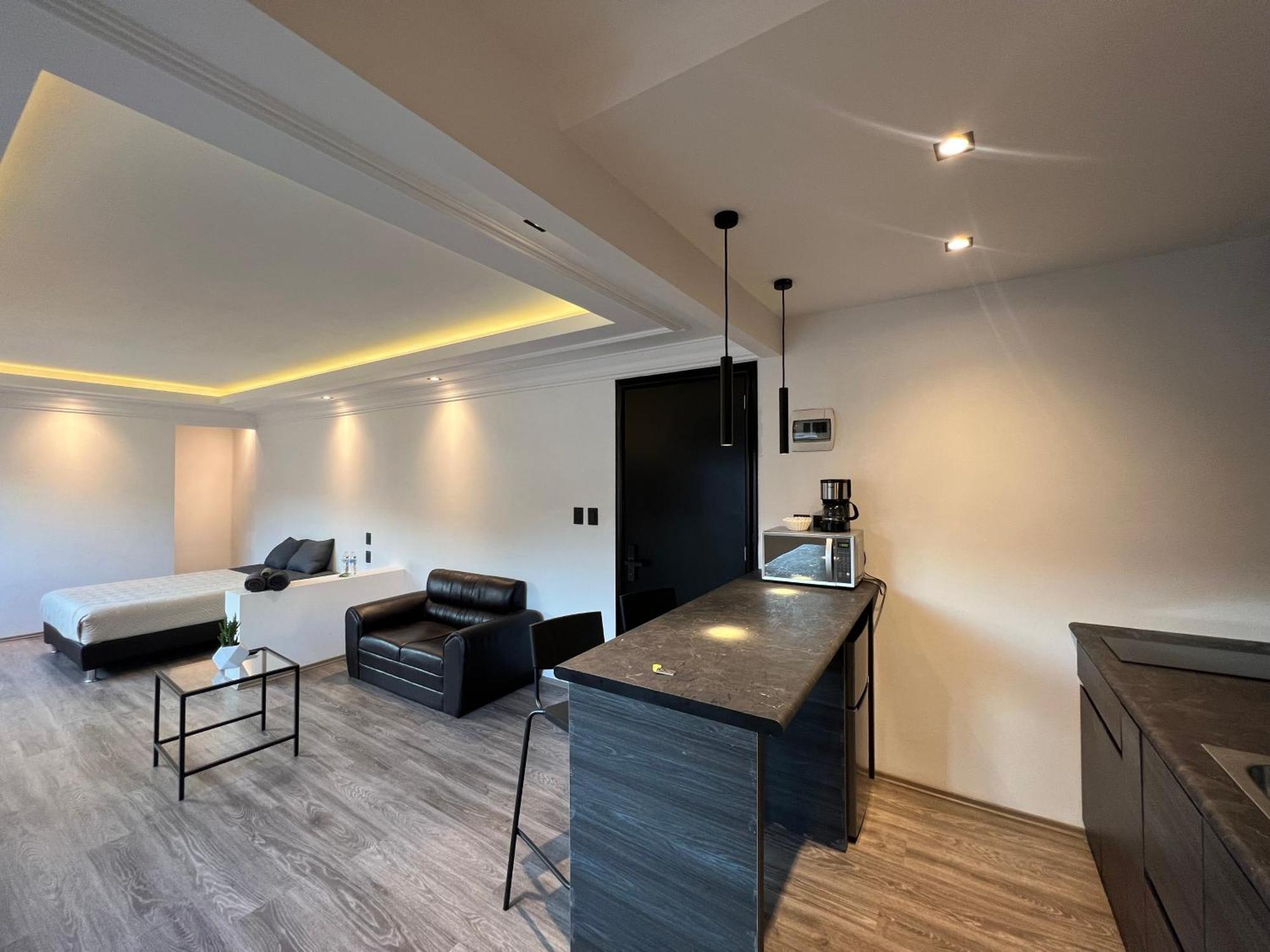 Sanrafa Home Office Suites Mexico City Exteriör bild